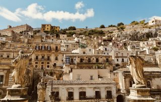 Panorama su Modica