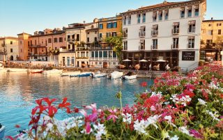Vista su Peschiera del Garda