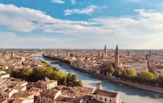 Verona vista dall'alto